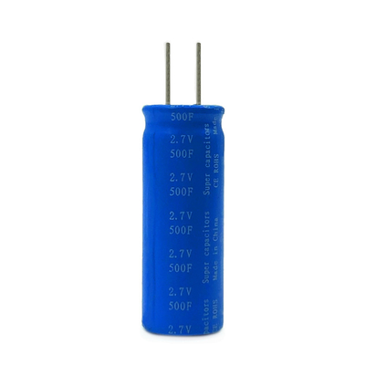 35x65mm للأغراض العامة Farad Ultra Capacitors ، 2.7V 500F بطارية سوبر مكثف