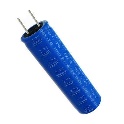 بطاريات تخزين الطاقة للأجهزة المنزلية Supercapacitor 4.2V 4000F مع نوع شعاعي