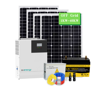 نظام الطاقة الشمسية الصناعية المقاومة PID مع وحدة تحكم الطاقة الشمسية MPPT