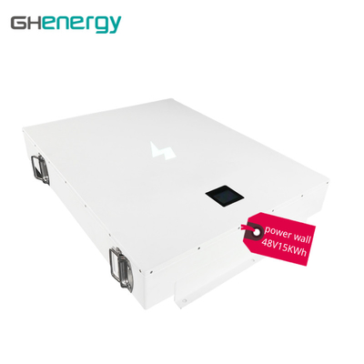 ISO9000 البطارية الشمسية لوحة Powerwall 5kwh 48V مع المدمج في BMS