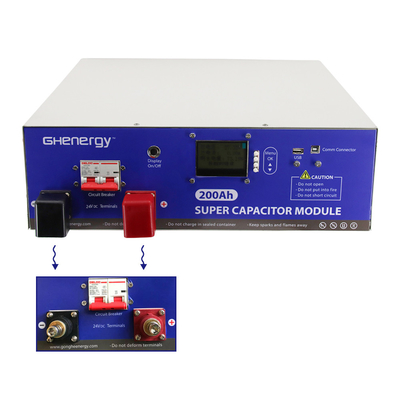 BMS 48V Ultracapacitor Module ، 300Ah Ultracapacitor تخزين الطاقة