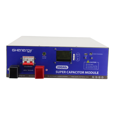 وحدة BMS متعددة الأغراض 48V Ultracapacitor ، 100ah Graphene Supercap Module