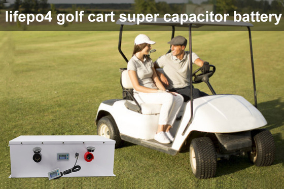 Super Capacitor Bank 48v 5250wh Golf Cart بطارية طويلة المدى دورة حياة طويلة