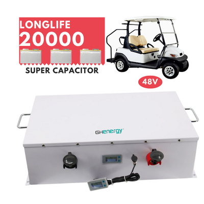 بطارية الجرافين سوبر مكثف 48v 3900wh لعربات الجولف والعربات الكهربائية