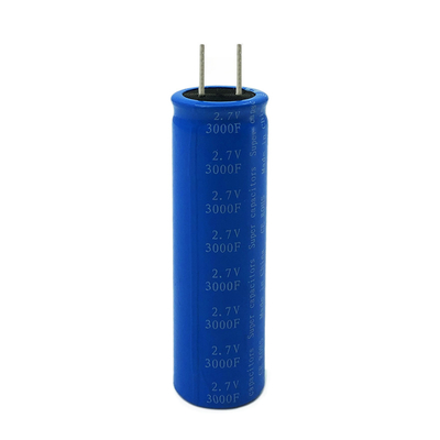 الصفحة الرئيسية الطاقة الشمسية بطارية مكثف سوبر 2.7V 3000F نوع شعاعي المحمولة