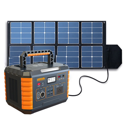 110V 7Kg محطة طاقة محمولة للطوارئ ، امدادات الطاقة الشمسية العملية للتخييم