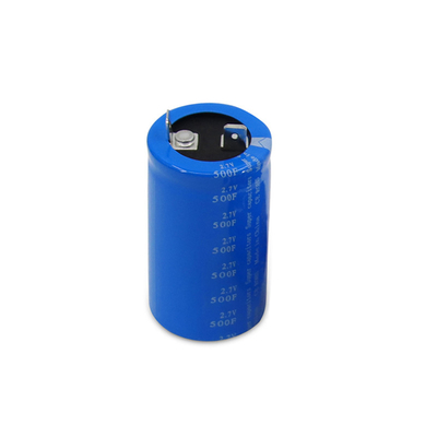 35x65mm للأغراض العامة Farad Ultra Capacitors ، 2.7V 500F بطارية سوبر مكثف