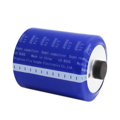 Hybrid Super Capacitor 2.7 V 3000f محمول نوع شعاعي سطح جبل