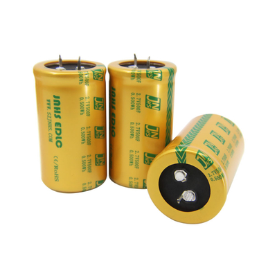 المكثفات الفائقة Cell Snap in 2.7 Volt 500 Farad استبدال البطاريات