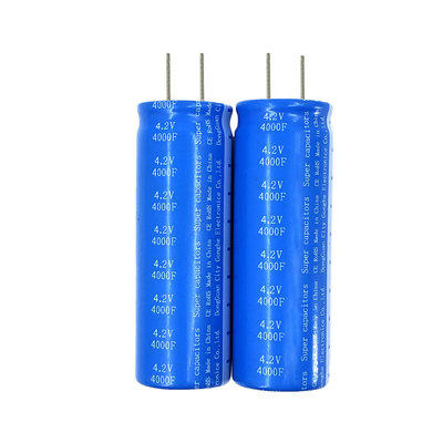 بطاريات مكثفات فائقة للأجهزة المنزلية 4.2V 4000f 2.7v 3000f
