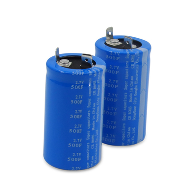 Lug 2.7 Volt 500 Farad استبدل البطارية فائقة المكثف من خلال الفتحة