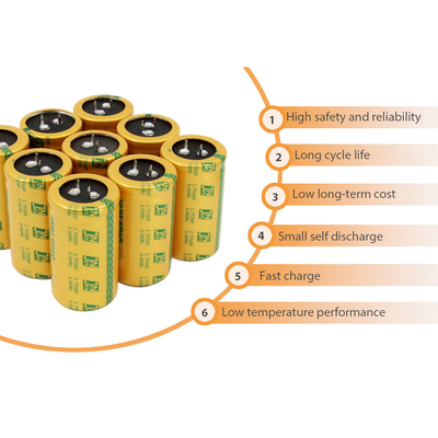 المفاجئة في خلية Supercapacitor 2.7 فولت 500 فاراد استبدال البطاريات