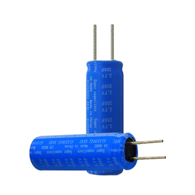 لا يوجد انفجار بطارية مكثف سوبر عملية 2.7V 200F 10x30mm