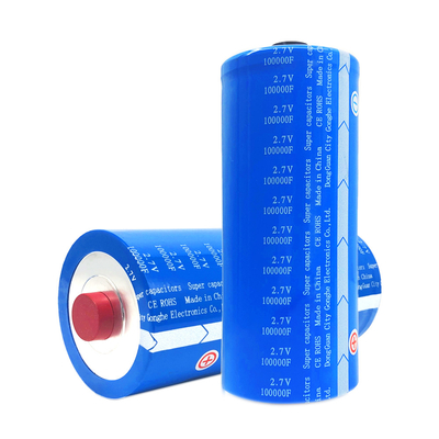60x138mm بطارية سوبر مكثف 2.7V 100000F لا حريق ل EV