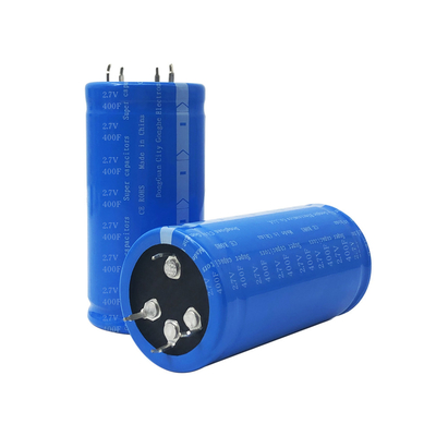 No Fire 2.7V 400F Super Capacitor Battery للسيارة 35x60mm متعددة الأغراض