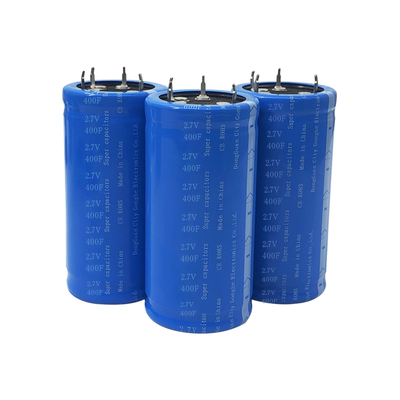 No Fire 2.7V 400F Super Capacitor Battery للسيارة 35x60mm متعددة الأغراض