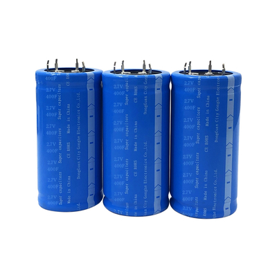No Fire 2.7V 400F Super Capacitor Battery للسيارة 35x60mm متعددة الأغراض