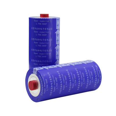 60x136mm بطارية سوبر مكثف 2.7V 3000F لا انفجار عملي