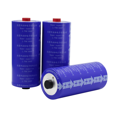 60x136mm بطارية سوبر مكثف 2.7V 3000F لا انفجار عملي