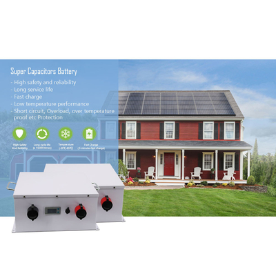 وحدة تخزين الطاقة الشمسية 5kwh10kwh 200ah 48v Super Capacitor Battery Pack