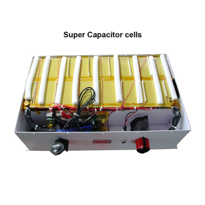 مصرف الطاقة الشمسية DC Capacitor Power Bank 48V 2100WH لون فضي متين